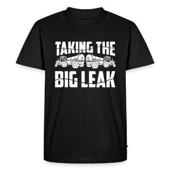 Truck Driver Trucker Truck Driver Funny - Men's Premium Organic T-Shirt - black - Front - Nico (187cm)