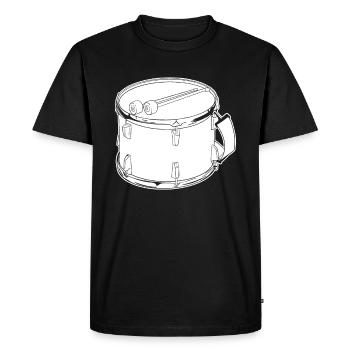 Fanfare de train de fans - T-shirt Premium bio Homme - noir - Devant - Nico (187cm)