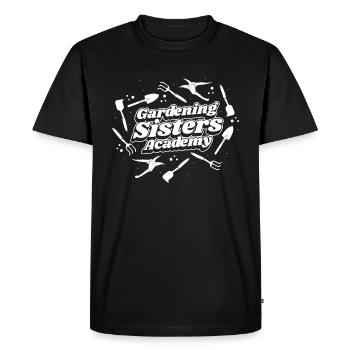 Jardinier amateur jardinier jardinier - T-shirt Premium bio Homme - noir - Devant - Nico (187cm)