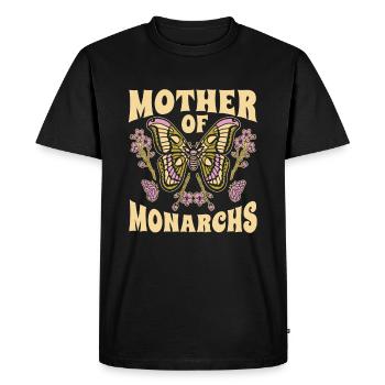 Jardinier amateur papillons de jardin dans le jardin - T-shirt Premium bio Homme - noir - Devant - Nico (187cm)