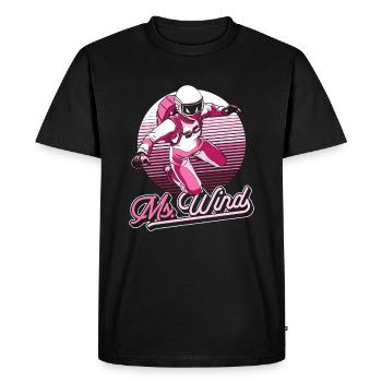 Indoor Skydiving Cool Indoor Fallschirmspringen - Men's Premium Organic T-Shirt - black - Front - Nico (187cm)