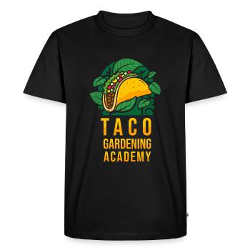 Tacos de jardin Hobby Gardener - T-shirt Premium bio Homme - noir - Devant - Nico (187cm)