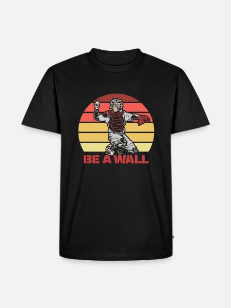 Softball Cool - Men's Premium Organic T-Shirt - black