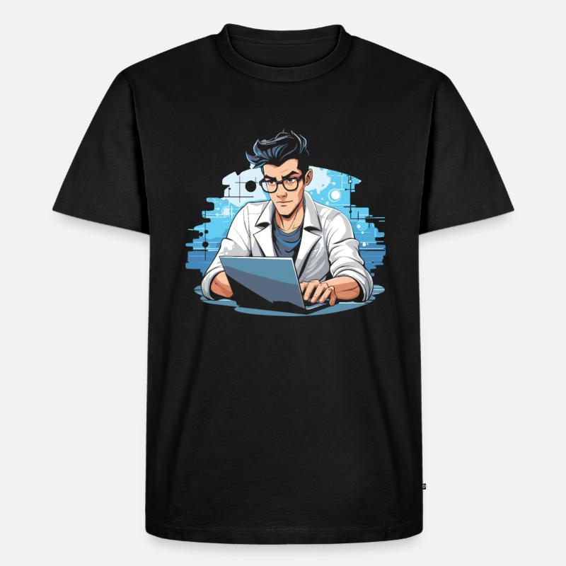 Data Science Data Analyst - Men's Premium Organic T-Shirt - black