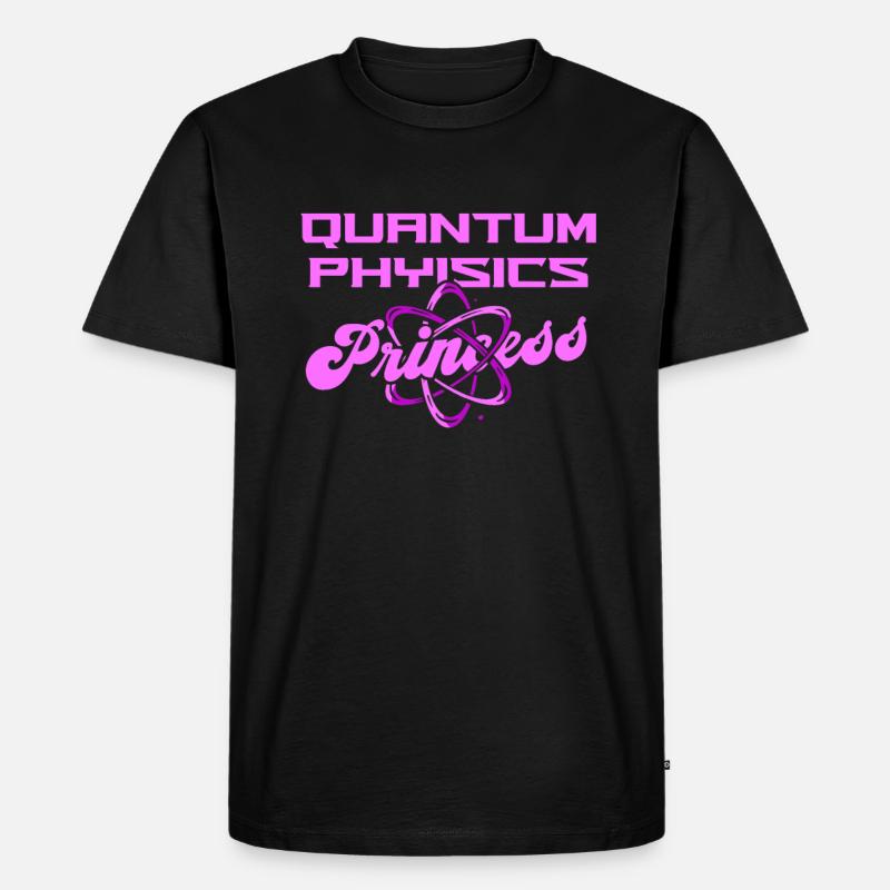 Physics Physicists Quantum Physics - Men's Premium Organic T-Shirt - black