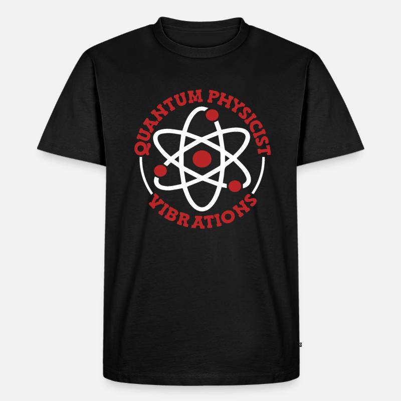 Physics Phyker Cool Quantum Physics - Men's Premium Organic T-Shirt - black