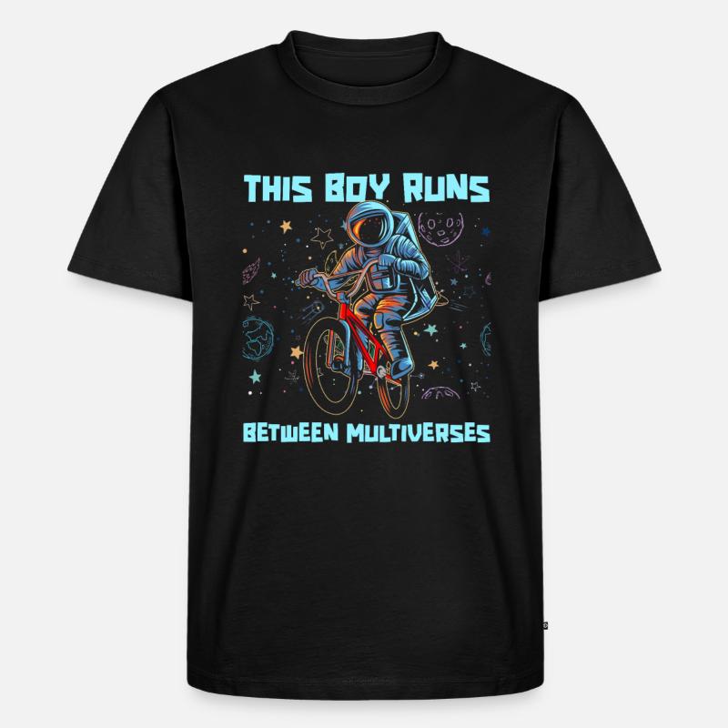 Physik Phyiker Quantenphysik - Männer Premium Bio T-Shirt - Schwarz