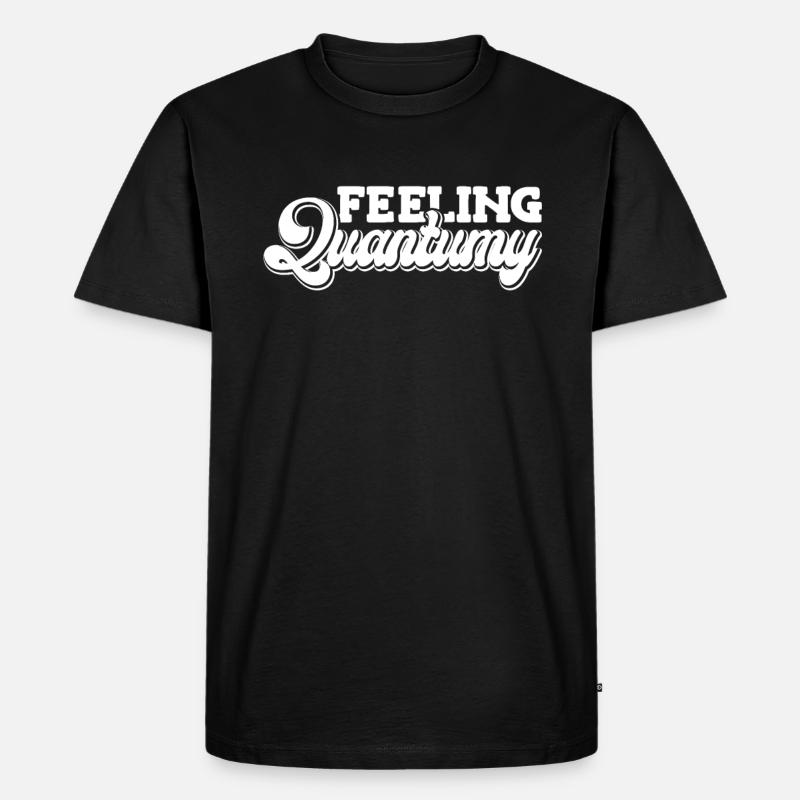 Physics Physicists Quantum Physics - Men's Premium Organic T-Shirt - black