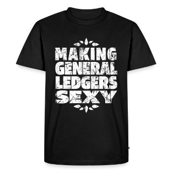 Comptable Conseiller fiscal Witzig - T-shirt Premium bio Homme - noir - Devant - Nico (187cm)