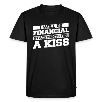 Comptable Conseiller fiscal Witzig - T-shirt Premium bio Homme - noir - Devant - Nico (187cm)