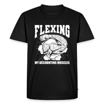Comptable Conseiller fiscal Witzig - T-shirt Premium bio Homme - noir - Devant - Nico (187cm)