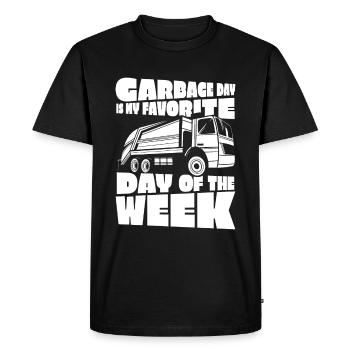 Truck Driver Trucker Truck Driver Funny - Men's Premium Organic T-Shirt - black - Front - Nico (187cm)