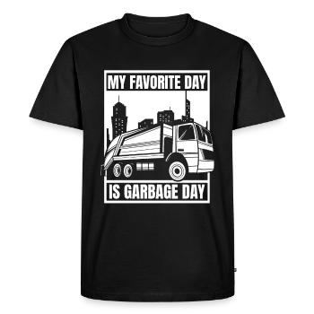 Truck Driver Trucker Truck Driver Funny - Men's Premium Organic T-Shirt - black - Front - Nico (187cm)