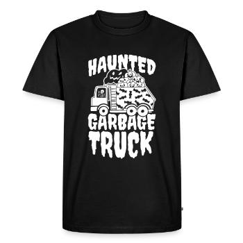 Truck Driver Trucker Truck Driver Funny - Men's Premium Organic T-Shirt - black - Front - Nico (187cm)