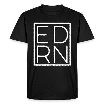 Nurse Emergency Nurse Ed Rn - Men's Premium Organic T-Shirt - black - Front - Nico (187cm)