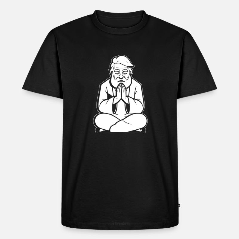 Christ Christentum - Männer Premium Bio T-Shirt - Schwarz