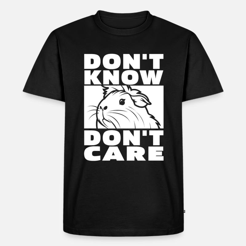 Cochon d’Inde Cochon d’Inde Drôle - T-shirt Premium bio Homme - noir