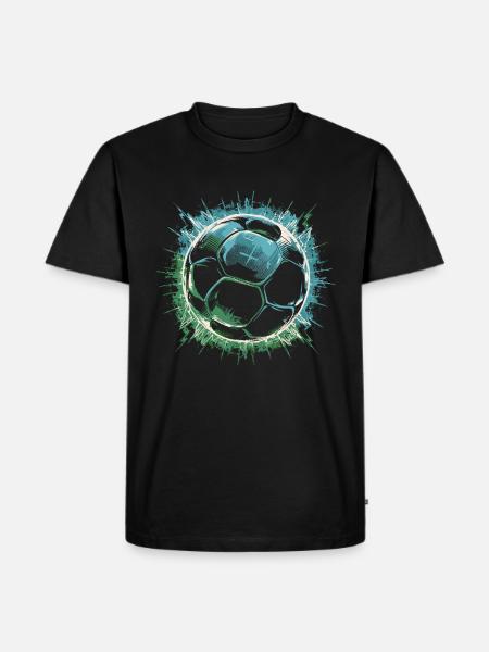 Soccer Soccer Players - Men's Premium Organic T-Shirt - black