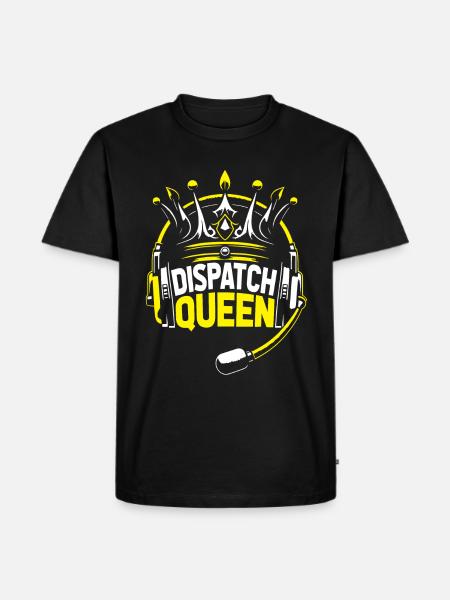 Notruf Leitstelle Einsatzzentrale - Männer Premium Bio T-Shirt - Schwarz