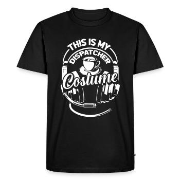 Emergency Call Control Center Operations Center - Men's Premium Organic T-Shirt - black - Front - Nico (187cm)