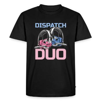 Emergency Call Control Center Operations Center - Men's Premium Organic T-Shirt - black - Front - Nico (187cm)