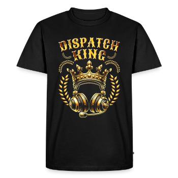 Emergency Call Control Center Operations Center - Men's Premium Organic T-Shirt - black - Front - Nico (187cm)