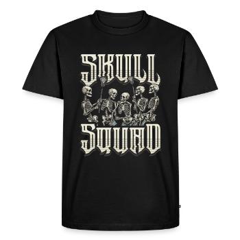 Lacrosse - T-shirt Premium bio Homme - noir - Devant - Nico (187cm)