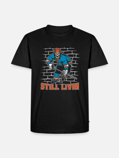 Ice hockey - Men's Premium Organic T-Shirt - black