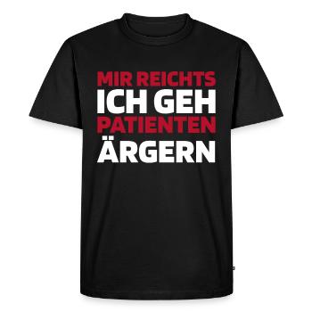 Midwife I've had enough, I'm going to catch babies - Men's Premium Organic T-Shirt - black - Front - Nico (187cm)