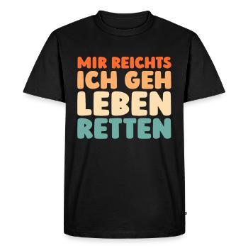Ambulance Service Paramedics Paramedics - Men's Premium Organic T-Shirt - black - Front - Nico (187cm)