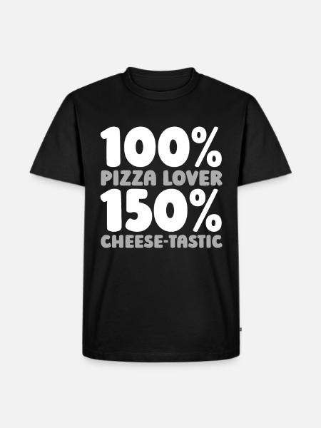 Pizza - T-shirt Premium bio Homme - noir