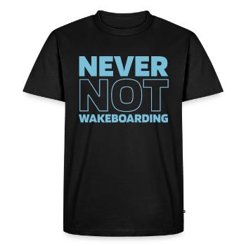 Wakeboard Wakeboarder - T-shirt Premium bio Homme - noir - Devant - Nico (187cm)