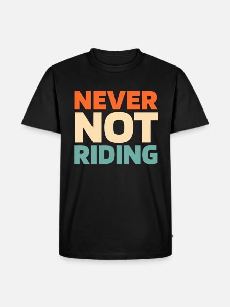 Motorcycle Biker Motorbike - Men's Premium Organic T-Shirt - black