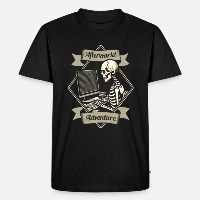Entwickler Coder Programmierer - Männer Premium Bio T-Shirt - Schwarz