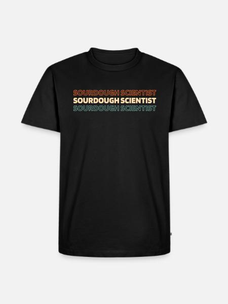 Sourdough bread - Men's Premium Organic T-Shirt - black