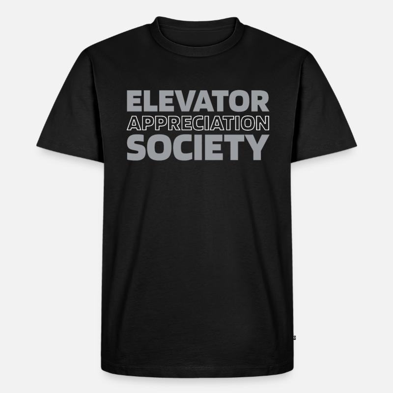Elevator Elevator - Men's Premium Organic T-Shirt - black