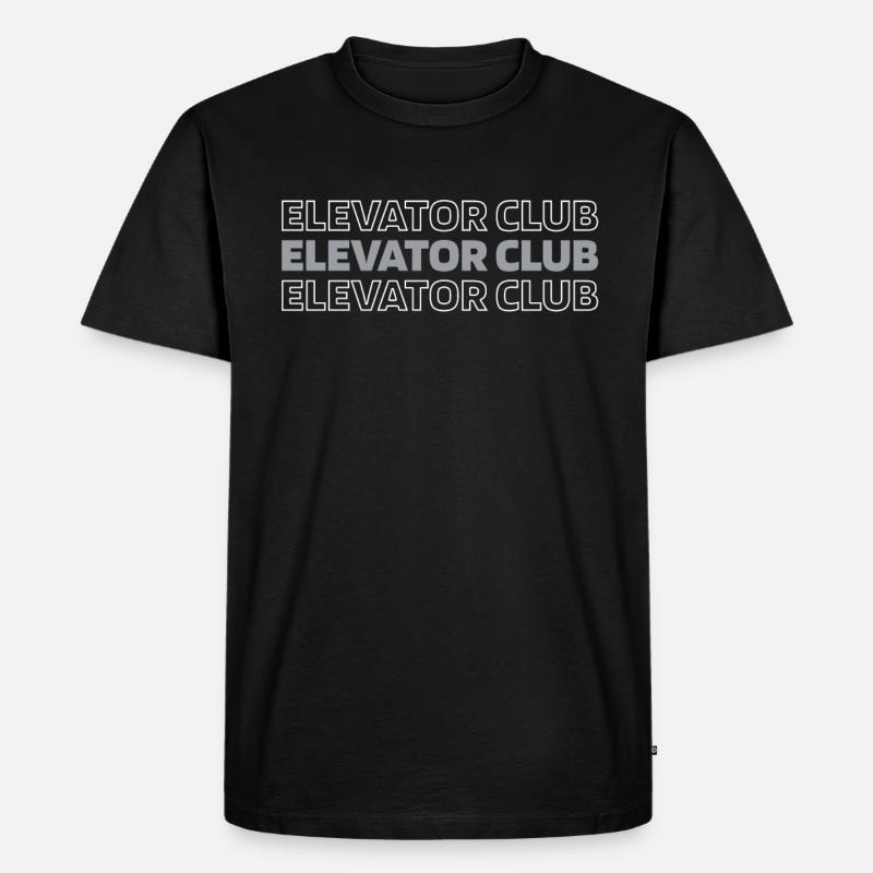 Elevator Elevator - Men's Premium Organic T-Shirt - black