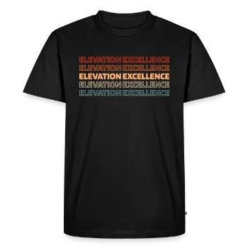 Elevator Elevator - Men's Premium Organic T-Shirt - black - Front - Nico (187cm)
