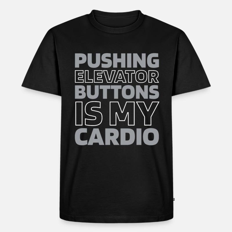 Elevator Elevator - Men's Premium Organic T-Shirt - black