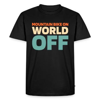 VTT VTT VTT - T-shirt Premium bio Homme - noir - Devant - Nico (187cm)