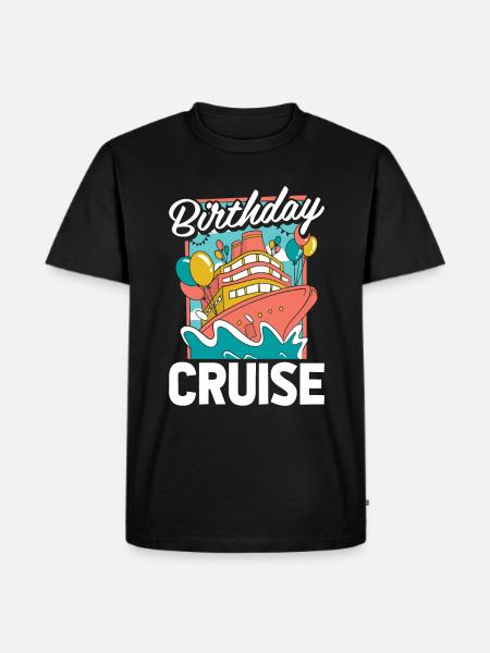 Kreuzfahrt Birthday Cruise - Men's Premium Organic T-Shirt - black