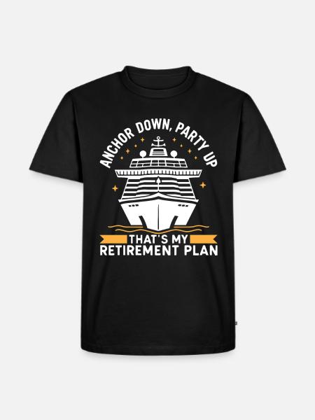 Retraite de Cruise - T-shirt Premium bio Homme - noir