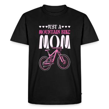 VTT VTT VTT écrou - T-shirt Premium bio Homme - noir - Devant - Nico (187cm)