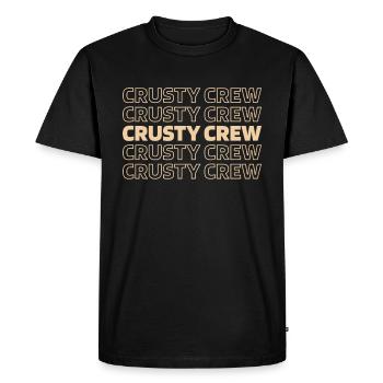 Sourdough bread - Men's Premium Organic T-Shirt - black - Front - Nico (187cm)