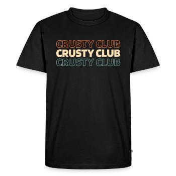 Sourdough bread - Men's Premium Organic T-Shirt - black - Front - Nico (187cm)