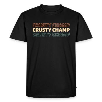 Sourdough bread - Men's Premium Organic T-Shirt - black - Front - Nico (187cm)