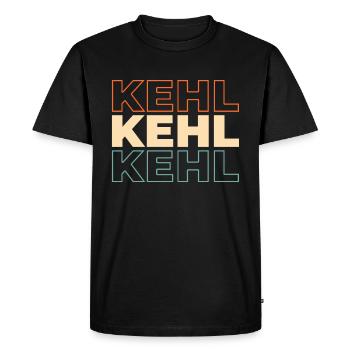 Ville allemande de Kehl, Baden-Württemberg - T-shirt Premium bio Homme - noir - Devant - Nico (187cm)