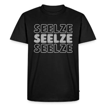 Ville allemande de Seelze, Basse-Saxe - T-shirt Premium bio Homme - noir - Devant - Nico (187cm)