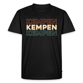 Campine, Rhénanie-du-Nord-Westphalie - T-shirt Premium bio Homme - noir - Devant - Nico (187cm)