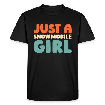 Snowmobile Snowmobile - Men's Premium Organic T-Shirt - black - Front - Nico (187cm)